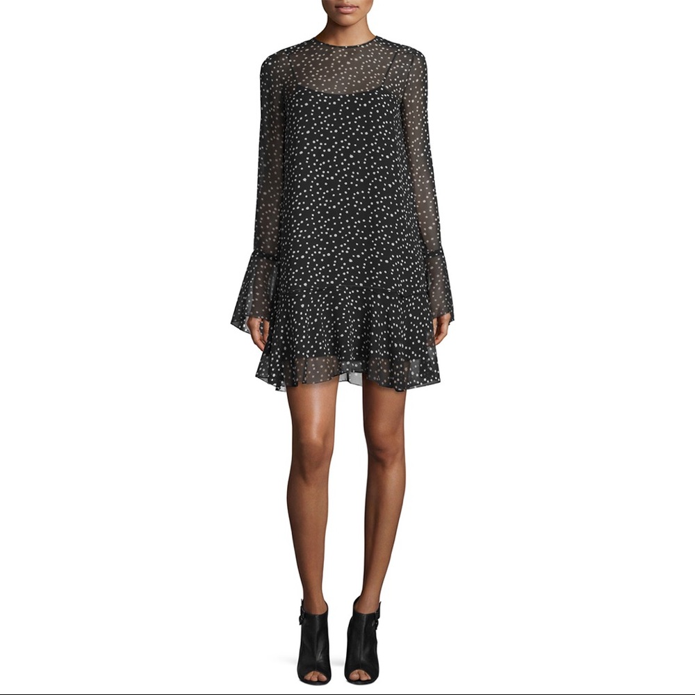 *SOLD* Theory Marsh Star Print Dress